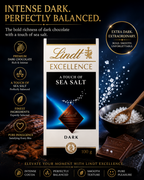 Lindt Sea Salt Chocolate Excellence 100 Grams (Pack of 02)
