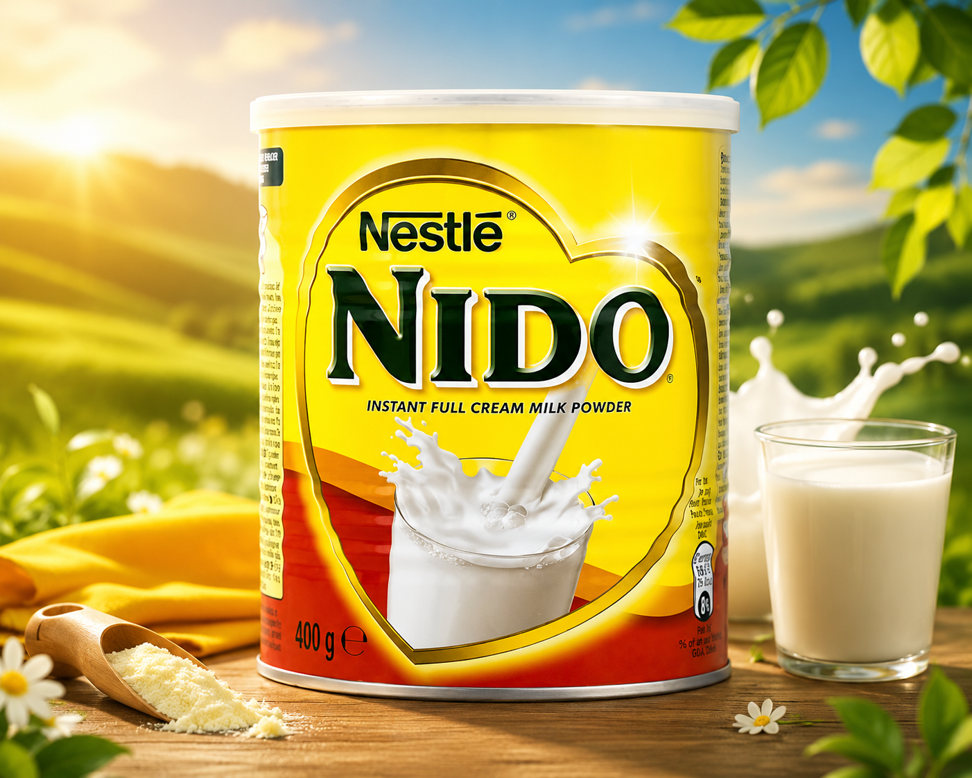 Nido Instant Full Cream Milk Powder 400g - Nestlé - Buy Online Now