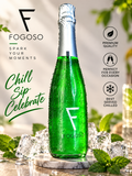 FOGOSO Green Apple Flavour Sparkling Juice | Refreshing & Chilled