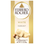 Ferrero Rocher White Hazelnut Chocolate Bar 90Gm (Pack of 02) (Italy)