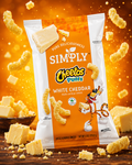 CHEETOS WHITE CHEDDAR PUFFS  226.8 GRAM(PACK OF 1)