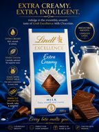 Lindt Lindor Milk Chocolate Pack Festive Sharing Pack, 100 Gram (Pack of 02)