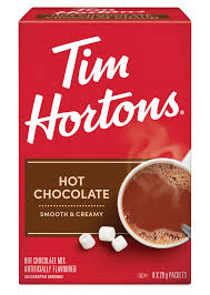 Tim Hortons Hot Chocolate Sticks - Creamy Cocoa Drink (8 Sticks × 28g)