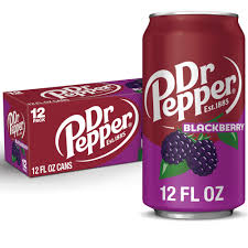 Dr Pepper Blackberry Soda 355ml Pack of 3 - Bold Berry Flavor Available Online