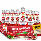 American Delight FlavoWhite Drink with Basil Seed - Pomegranate FlavoWhite Fruit Drink | Pack of 24 x 300ml Each