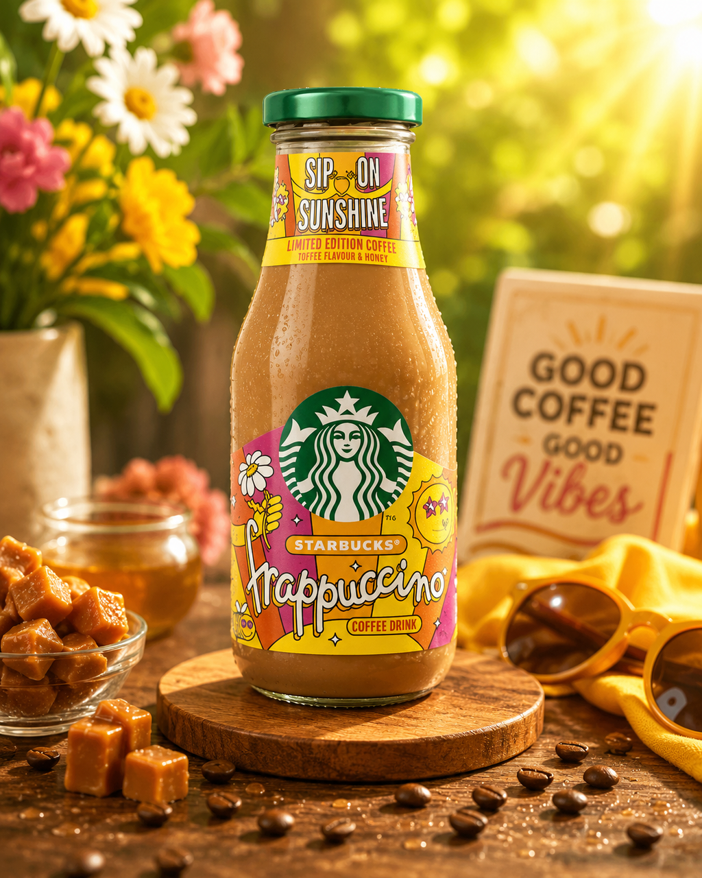 Starbucks Frappucino Sip On Sunshine 250 ml (Pack of 02)