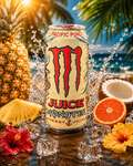 Monster Energy Drink Pacific Punch 500 ml (UK) ( pack of 2 )