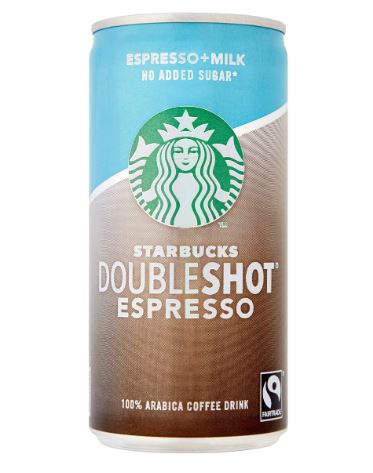 Starbucks Doubleshot Espresso 200ml Pack of 02 - Bold Energy Boost