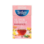 Tetley Super Herbal Green Tea for Radiance - Imported Quality