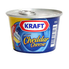 Kraft Cheddar Cheese 190g Tin - Premium Quality Kraft Cheddar Cheese UAE