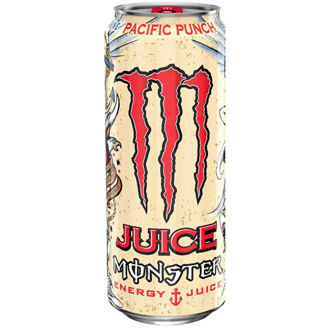 Monster Energy Drink Pacific Punch 500 ml (UK) ( pack of 2 )