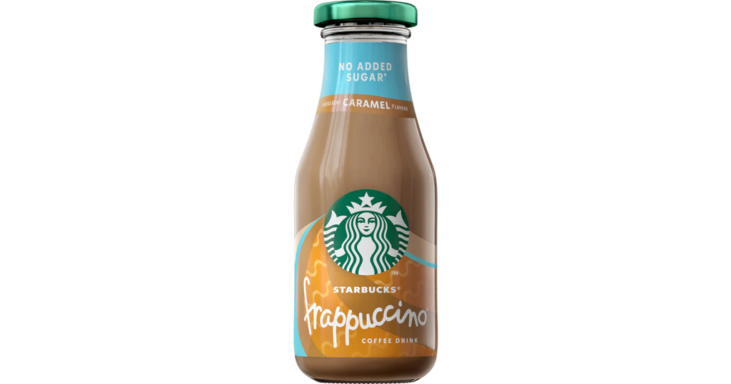 Starbucks Frappucino No Added Sugar Caramel 250 ml (Pack of 02)