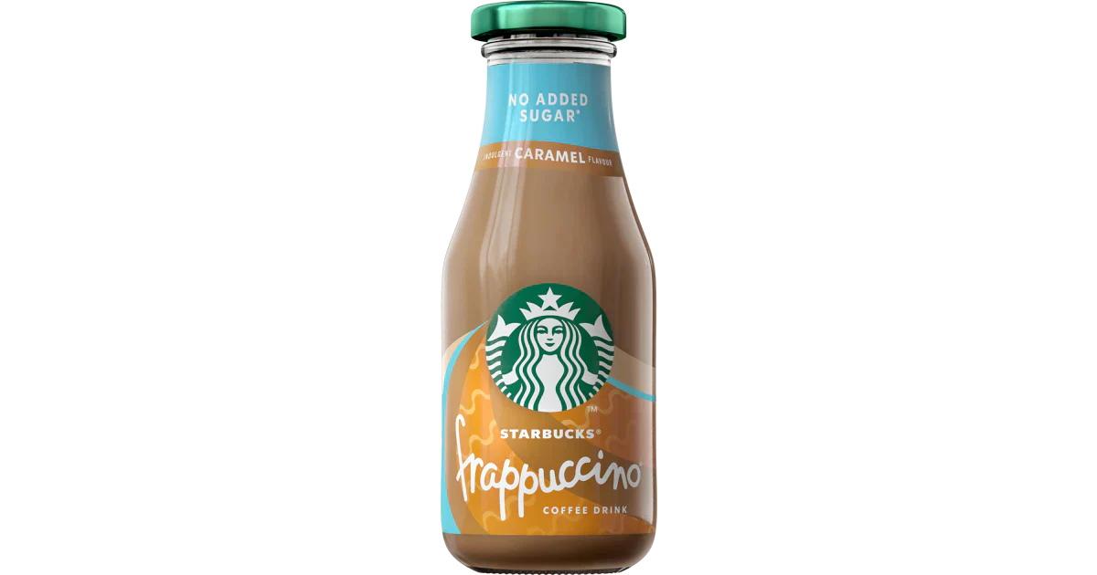 Starbucks No Sugar Caramel Frappuccino 250 ml – Indulge Without the Guilt