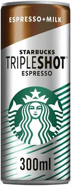 Starbucks Tripleshot Espresso 300ml Coffee Drink (Pack of 02)